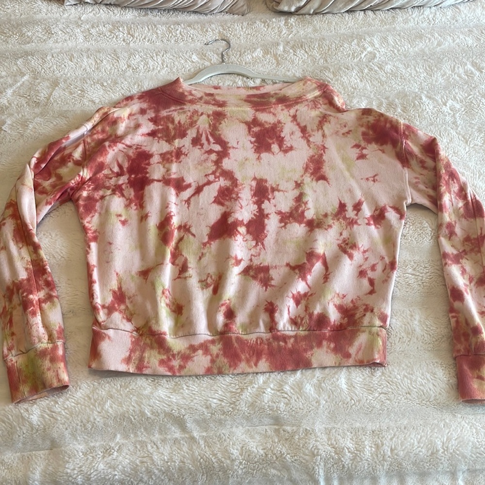 Anthropology Tie-Dye crewneck sweatshirt